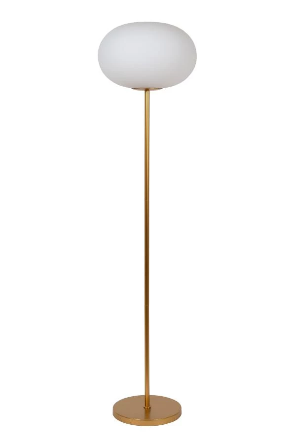 Lucide ELYSEE - Lámpara de suelo - Ø 38 cm - 1xE27 - Ópalo - UIT